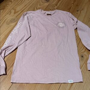 The Southern Shirt Company Light Pink Long Sleeve Tee